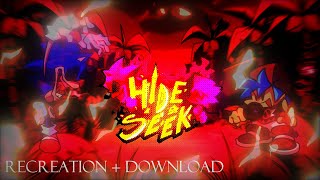 Hide and Seek Recreation (+ DOWNLOAD ) | Sonic Exe RERUN FAN BUILD DEMO