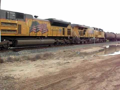 UP 8537 empty oil cans north #3b [HQ]