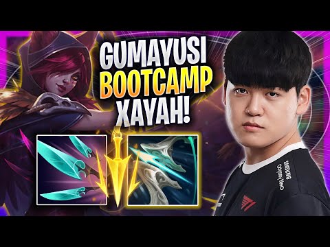 GUMAYUSI IS SO GOOD WITH XAYAH! - T1 Gumayusi Plays Xayah ADC vs Aphelios! | Bootcamp 2023