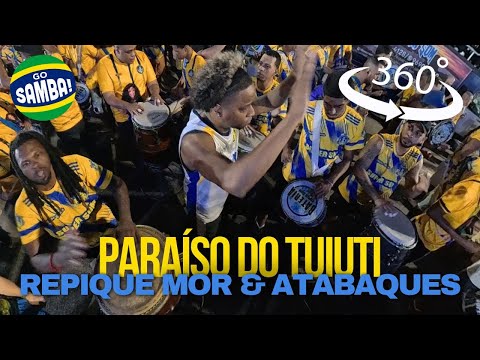 Repique mor and Atabaques, 2026 samba, 360°
