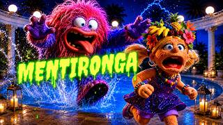 O MONSTRO DA MENTIRA! 💚 | MENTIRONGA | Música Cristã Infantil