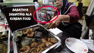 Download lagu DI WARUNG NASI INI, BABATNYA DIGUNTING ALA KOREAN FOOD!!! mp3
