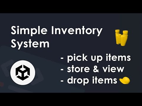 Unity Tutorial - Simple Inventory System
