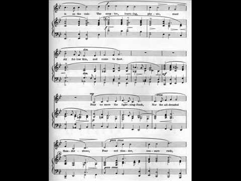 Gerald Finzi, 'Fear no more the heat o' the sun'  (from 'Let us garlands bring', op. 18)