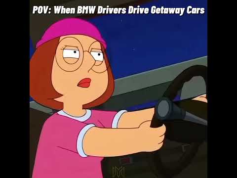 I Think Meg Was Once A BMW Driver 🤔🥶 #cars #bmw #drift #bmwdrift #aura #art #drifting #familyguy