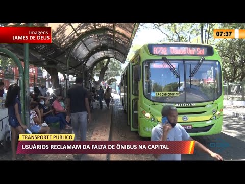 Teresinenses sofrem com redução da frota de í´nibus na capital 27 07 2021