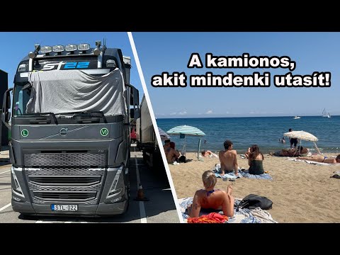 A kamionos 1 napja - Takarodj már el - Mindenki utasít