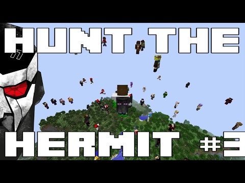 HUNT THE HERMIT  - Minecraft vs 150+ players! - #3 [HermitCraft Special UHC]