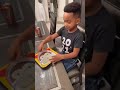 FEEDING MY SON DJ INVISIBLE FOOD #shorts