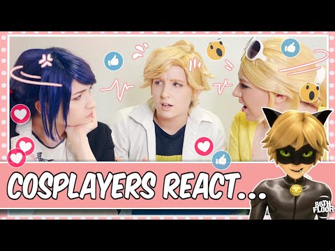 Cosplayers React to Miraculous Ladybug - "Copycat"