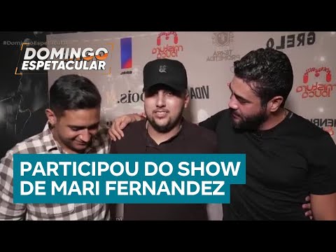 Meet Patrick Costa, the 19-year-old accordion player who impressed the duo Henrique and Juliano.