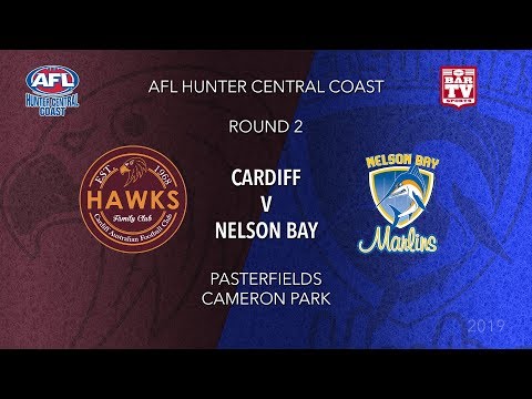 2019 AFL Hunter Central Coast Women's - Round 2 - Cardiff Hawks v Nelson Bay