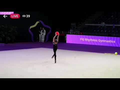 Kateryna Tsema UKR Ball AA JUNIOR WORLD CHAMPIONSHIP CLUJ-NAPOCA 2023