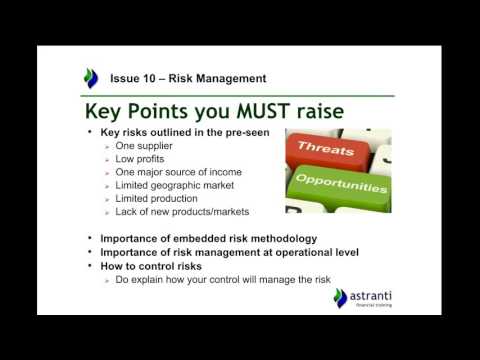 CIMA Operational Case Study Top 10 Issues from the Pre-seen - Marici Power - November 2016