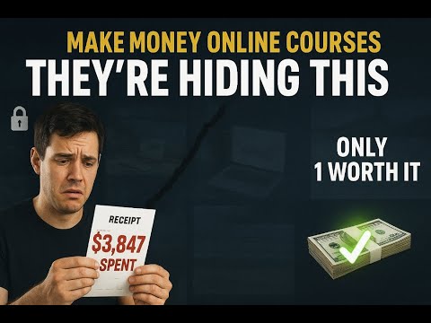 I Bought 5 'Make Money Online' Courses - Here's What They're Hiding