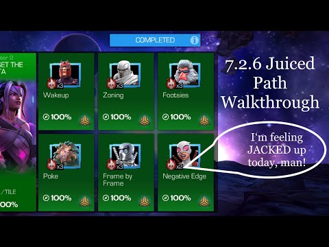 Act 7.2.6 | JUICED Path | Tips & Tricks Commentary Video | Marvel Contest of Champions