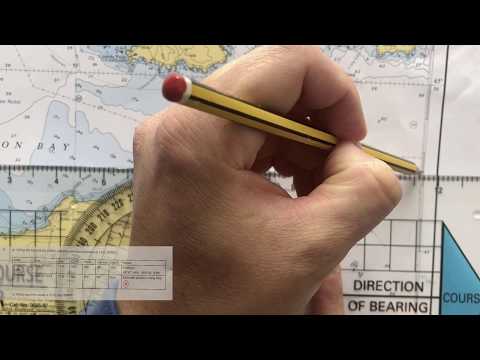 Estimated Position Run through - RYA Theory Demo