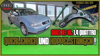 Audi A3 8L1 1.9 TDI Quattro | Extremer Querlenker Defekt! Und die Koppelstangen müssen auch neu 👍😁
