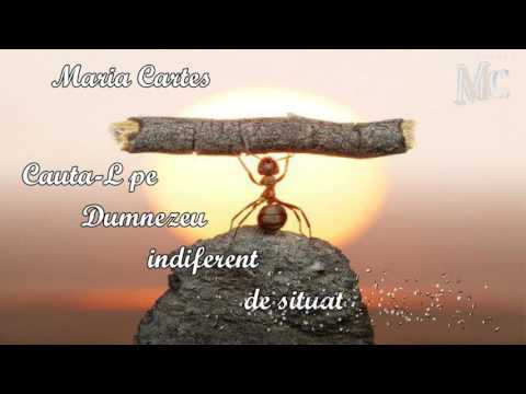 Experiente cu Dumnezeu Maria Cartes - Cauta-L pe Dumnezeu indiferent de situatie