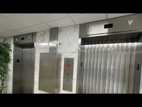 8 Story Haughton Murdernized by Schindler @ Tenth St Building Toledo Ohio