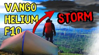 You Gotta Bail - Wild Camping in Extreme Weather - Vango Helium F10 Solo Tent