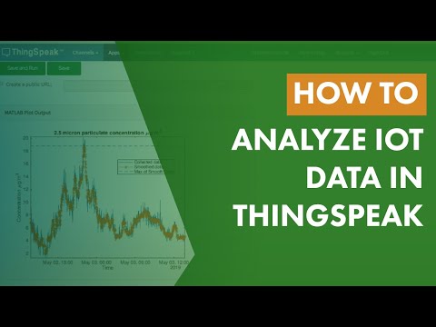 How to Analyze IoT Data in ThingSpeak