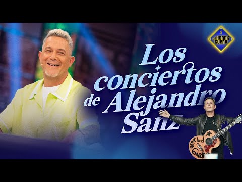 ¿Cómo se prepara Alejandro Sanz antes de una gira? - El Hormiguero