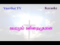 Uyaramum Unnathamumana Karaoke உயரமும் உன்னதமுமான Original Song By