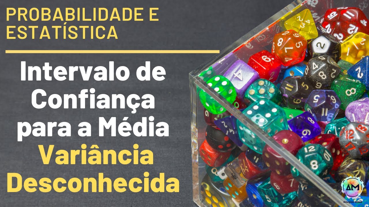 Inferência Aula 29 - Intervalo de Confiança para a Média com Variância Desconhecida