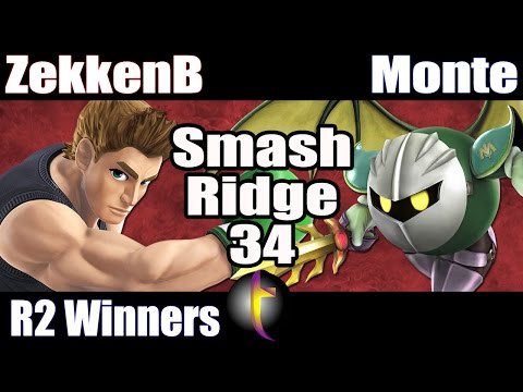 SR34 Singles: SSB Wii U - WR2 - ZekkenB vs Monte