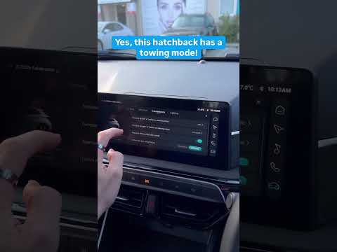 The MG3 Hybrid has a towing mode but doesn’t come with a tow bar🤔 (it can be ordered later). #MG