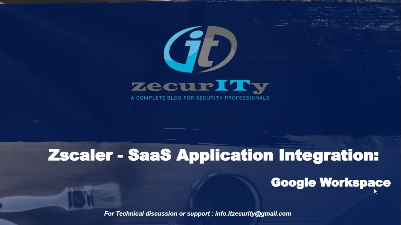 Zscaler  Google Workspace Integration