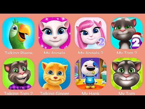 Talking Tom,Help Me Tricky Story,My Angela,Talking Juan,Talking Pierre,Cat Runner,Pou,My Tom