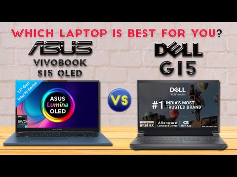 Asus Vivobook S15 OLED vs Dell G15 : Which Laptop is Best For You❓🤔