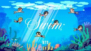 Download lagu BTS (방탄소년단) 'SWIM (Underwater Remix)' Visualizer (Pixel ver.) mp3