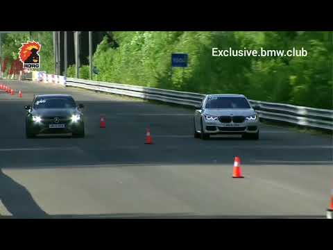 BMW M760Li STOK VS  MERCEDES E63 AMG S stock
