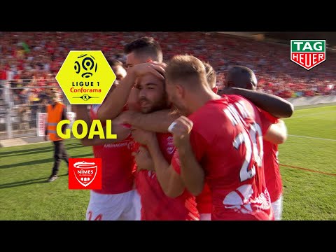 Goal Téji SAVANIER (71' pen) / Nîmes Olympique - Paris Saint-Germain (2-4) (NIMES-PARIS) / 2018-19