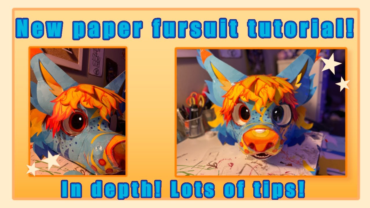 NEW! Paper Fursuit Tutorial! | UPDATED, IN DEPTH! | CREDITS REQUIRED!