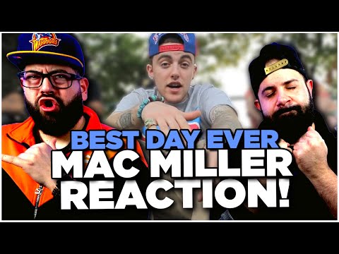 YOUNG MAC!! Mac Miller - Best Day Ever | REACTION!!