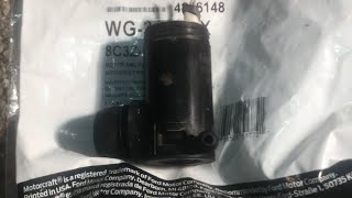 How to replace windshield washer PUMP on FORD E-350 SUPER DUTY/ RV/ 2017