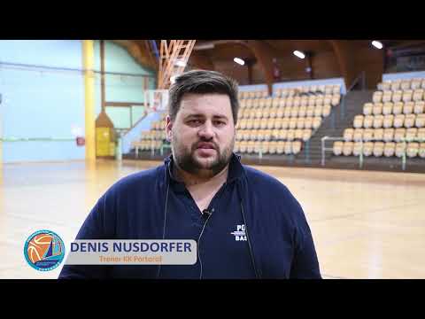 6. krog 2.SKL: Denis Nusdorfer in Andraž Rogelja po tekmi Postojna - Portorož