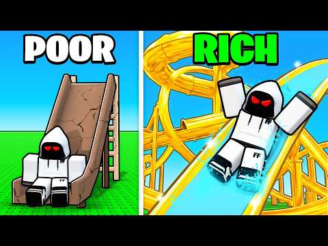 Spending $895,482,692 To Build The BIGGEST WATER SLIDE In Roblox..