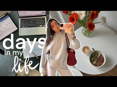 A few days during exam season | library | sports | Anna's journal