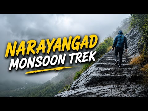 Narayangad Fort Trek 🧗 | Monsoon Trek Near Pune | Narayangaon, Maharashtra