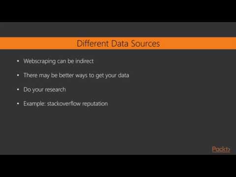 Getting Started with Python Web Scraping Bypassing the Browser | packtpub com
