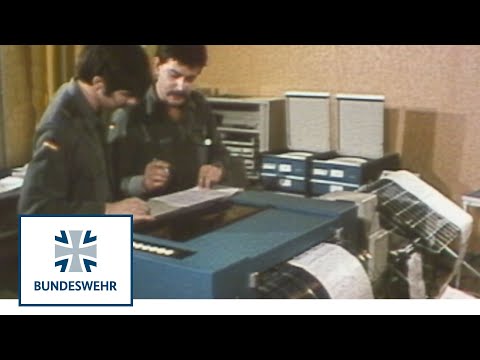 CLASSIX | Digitalisierung – so ging‘s los (1980) | Bundeswehr