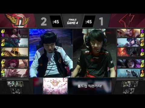 GRF vs SKT Highlights Game 4 LCK Summer 2019 Playoffs | Griffin vs SK Telecom T1