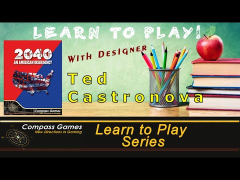 Compass Games Learn to Play 23: 2040: An American Insurgency