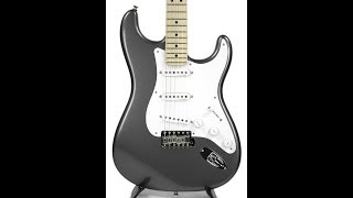 Video thumbnail for Fender® Custom Shop Todd Krause Masterbuilt Eric Clapton Stratocaster in Pewter by musicglryinc