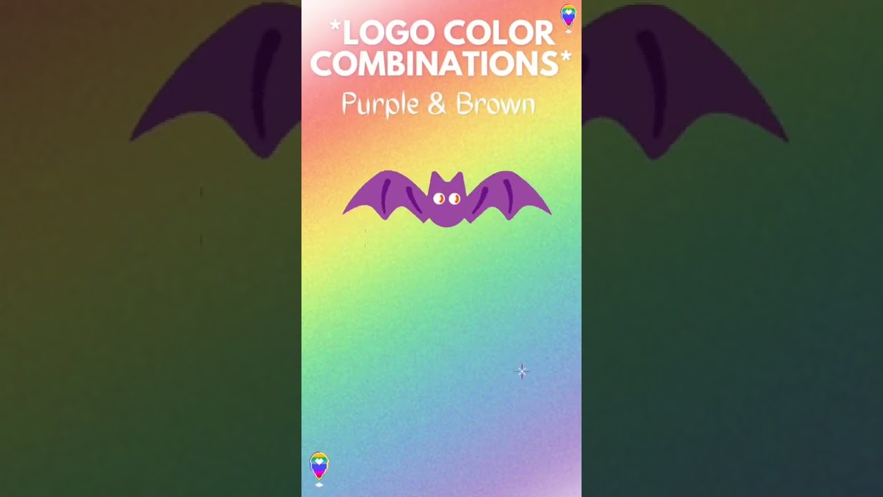 Purple amd Brown color combination.